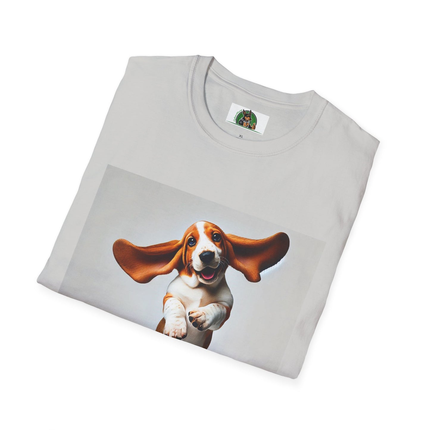Bassett Hound T-Shirt - Dancing Dog Design