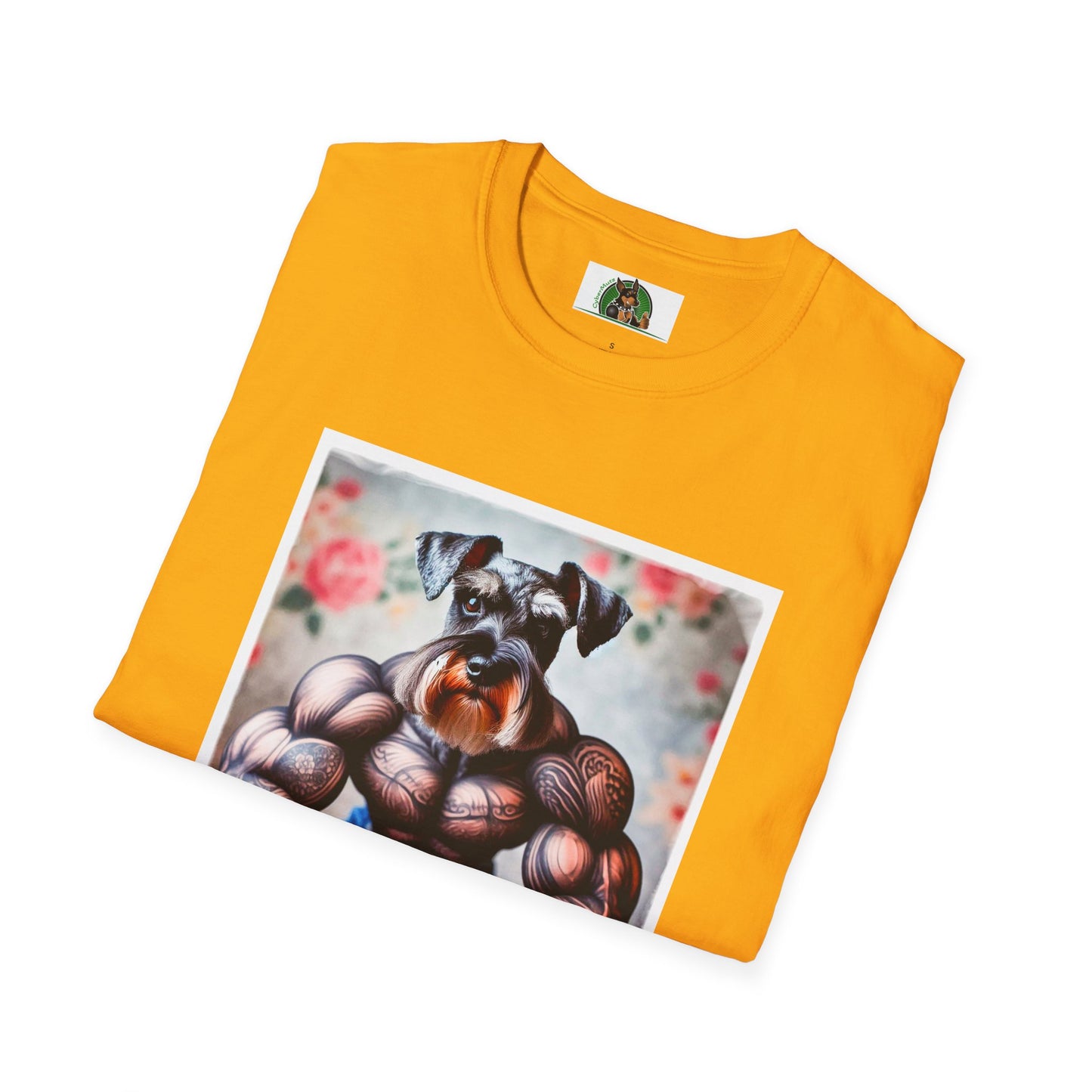 Miniature Schnauzer arm day shirt