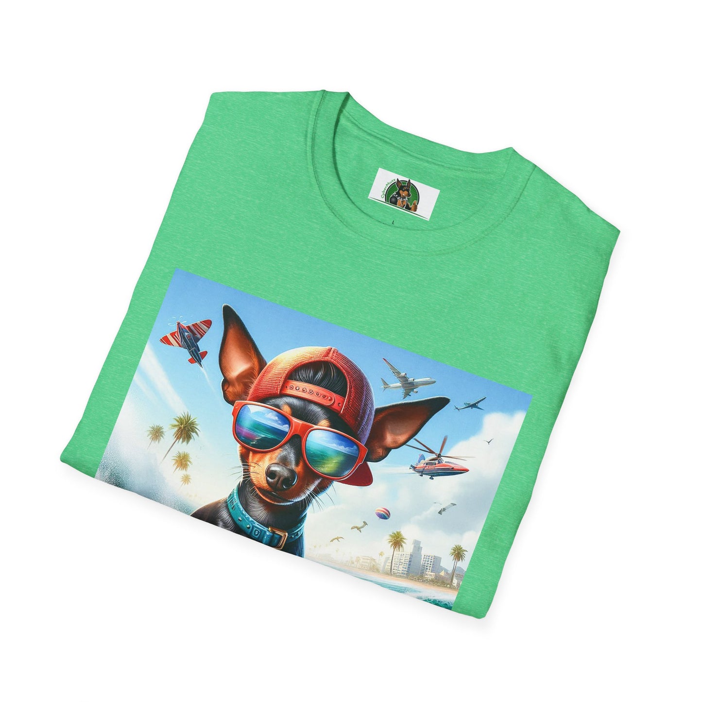 Min Pin T-Shirt tiny surfer