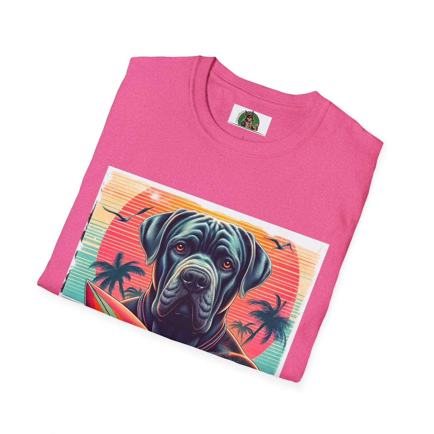 Cane Corso Buff Surfer At BeachCane