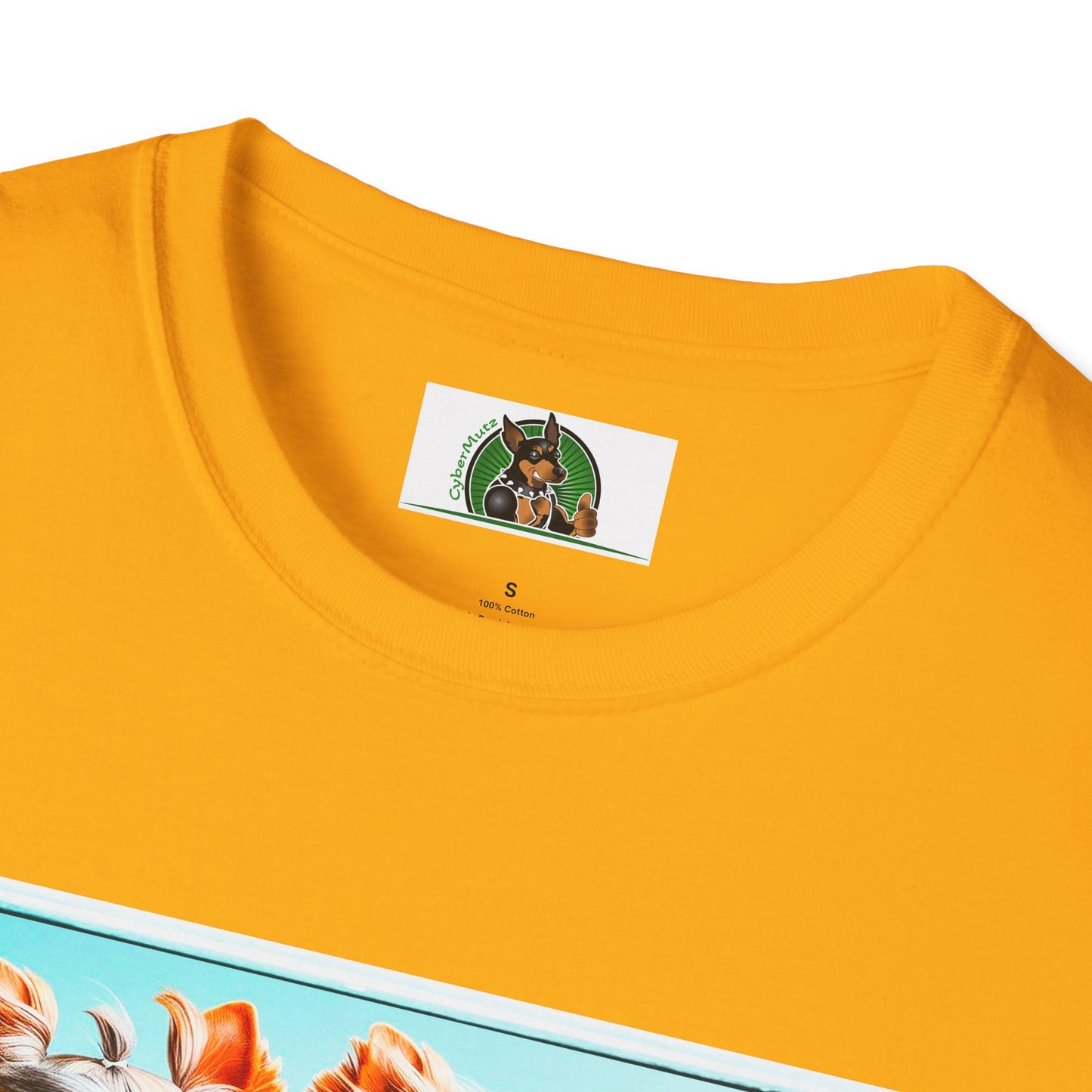 Wacky Yorkie fun girls shirt