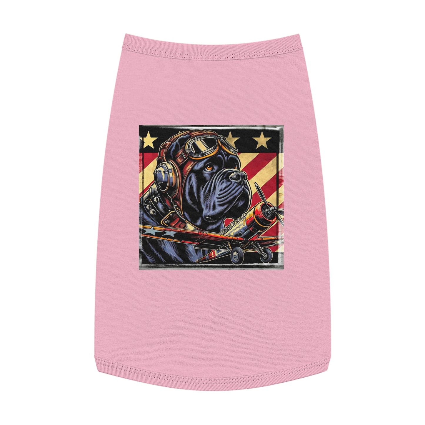 Pet Tank Top Cane Corso Pilot Pets Printify L Pink