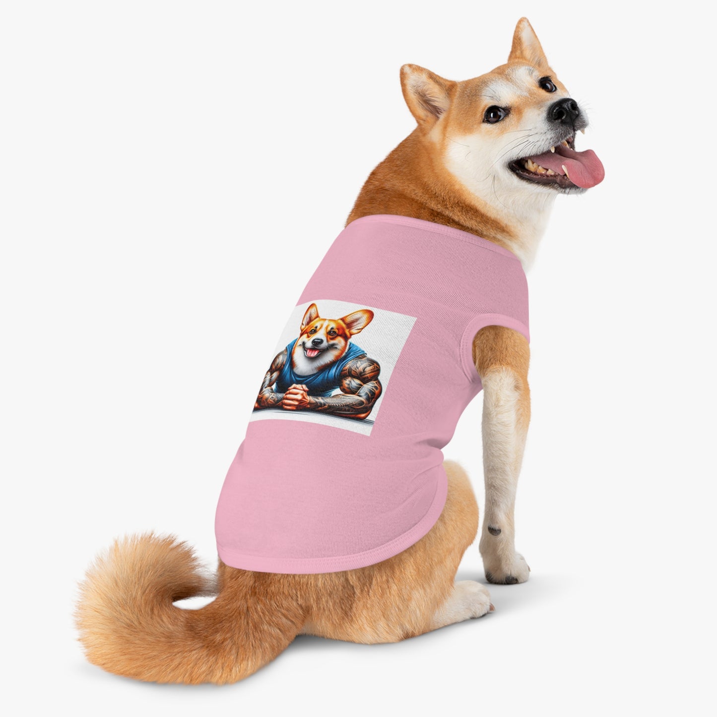 Pet Tank Top Pembroke Welsh Corgi Pets Printify