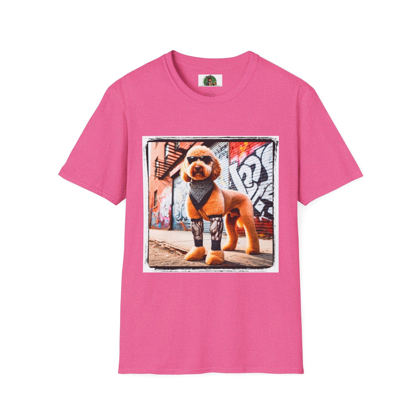 Shepadoodle T-Shirt Printify S Heather Heliconia
