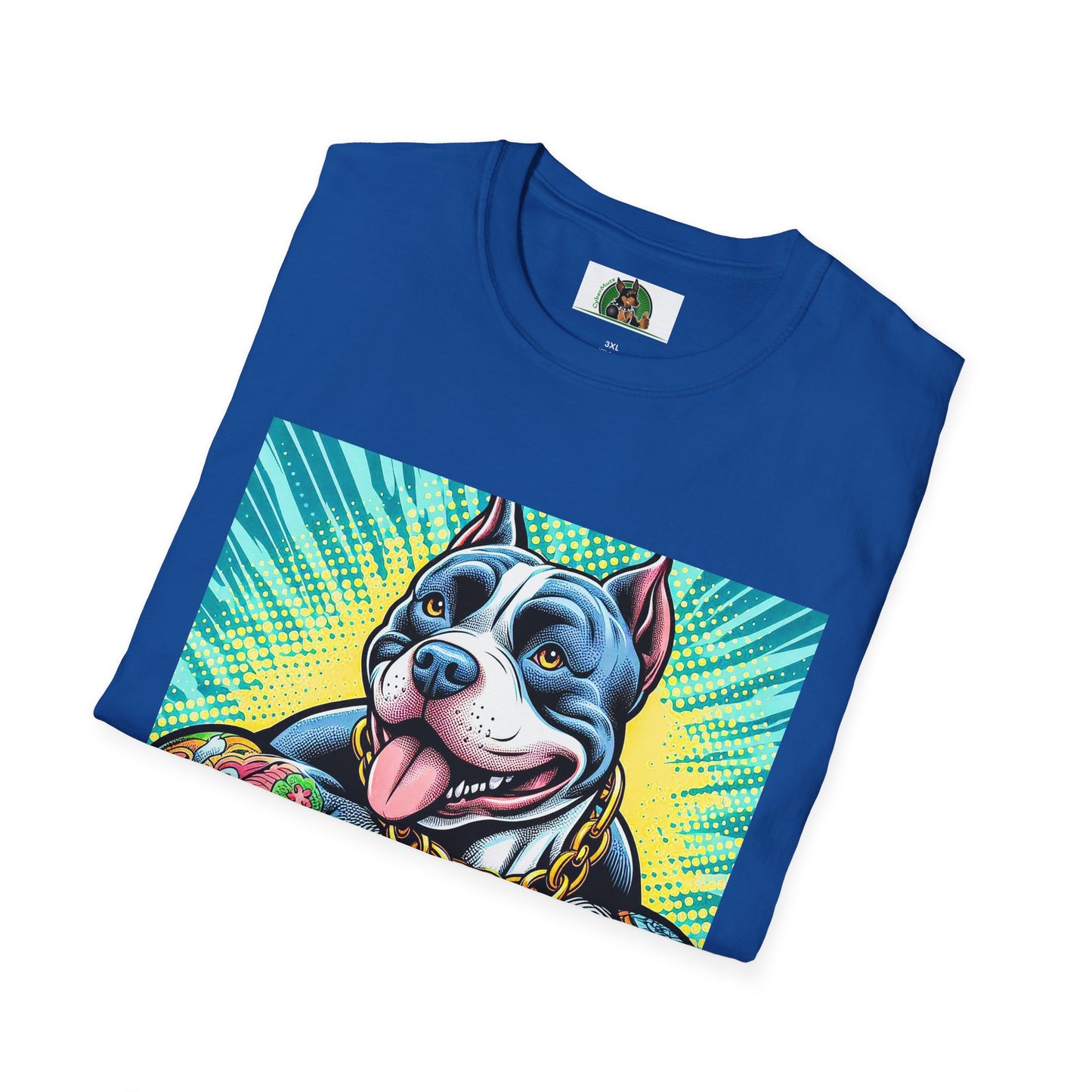 Pit Bull big muscles shirt T-Shirt Printify
