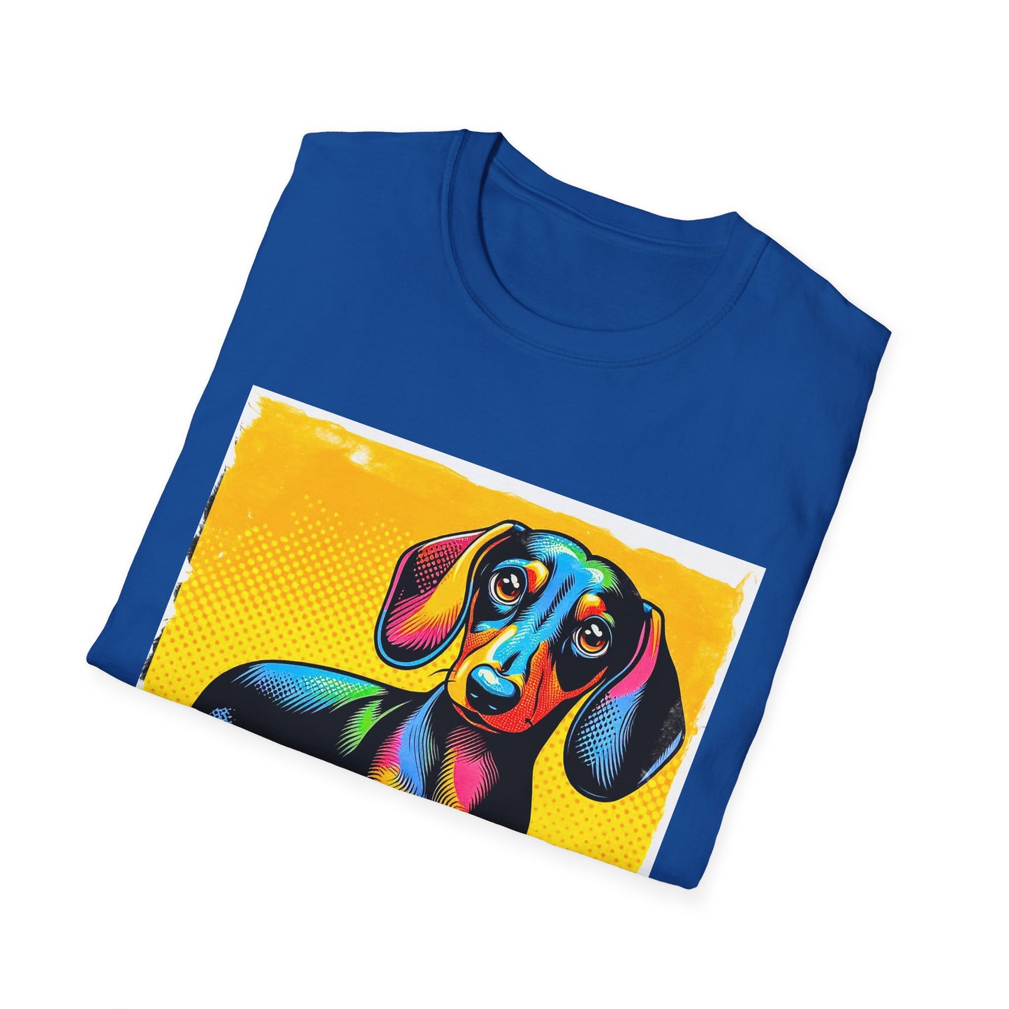 Dachshund pretty in colors t shirt T-Shirt Printify
