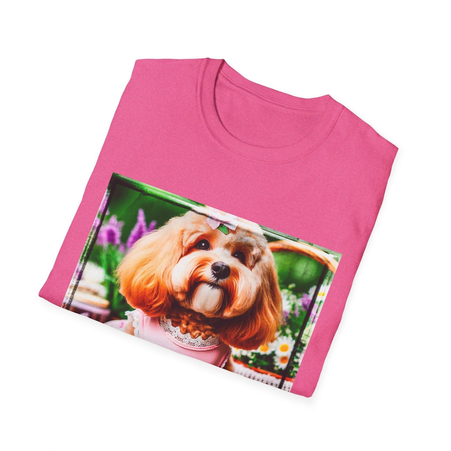 CockerPoo pretty in pink t shirt