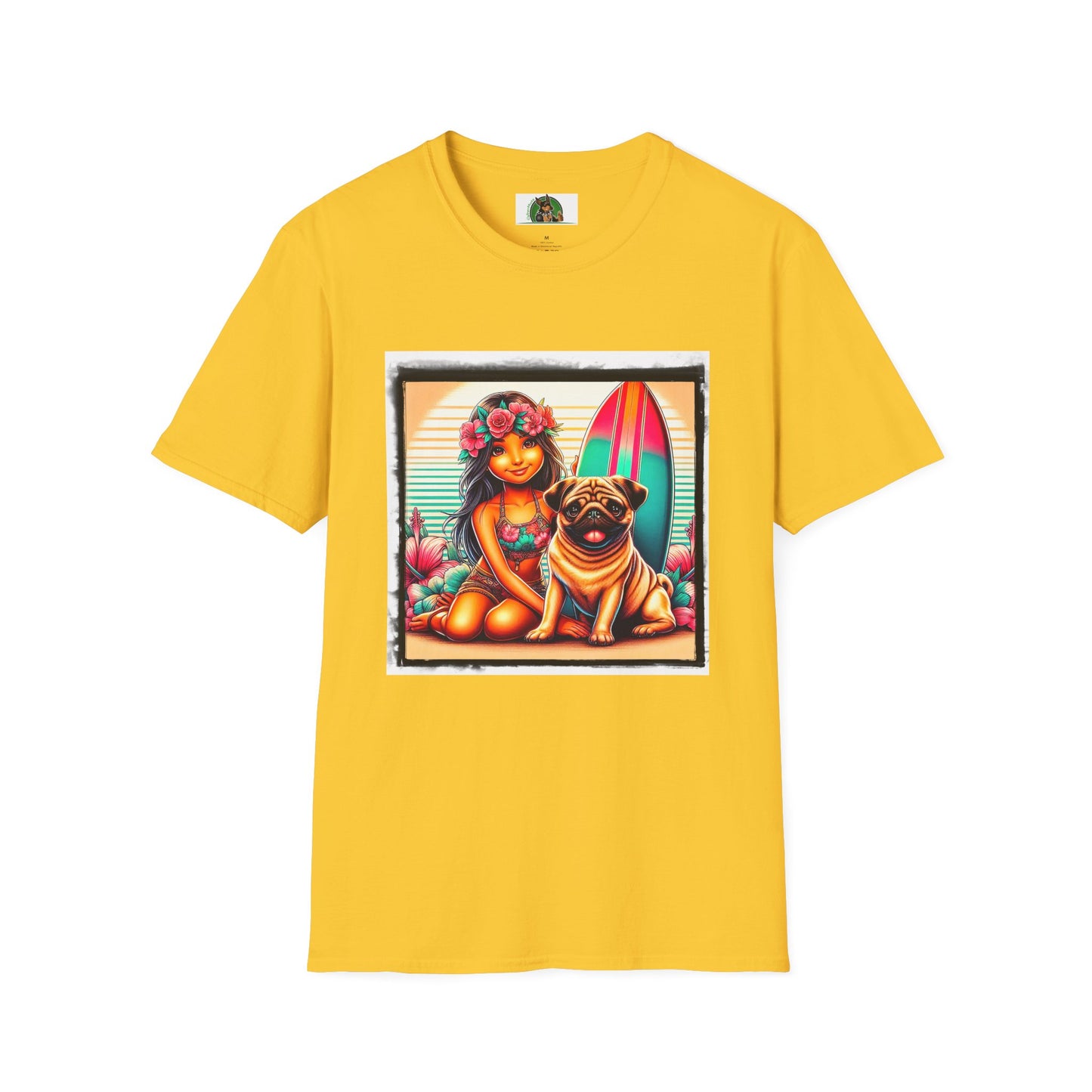 Pugs T-Shirt Printify S Daisy