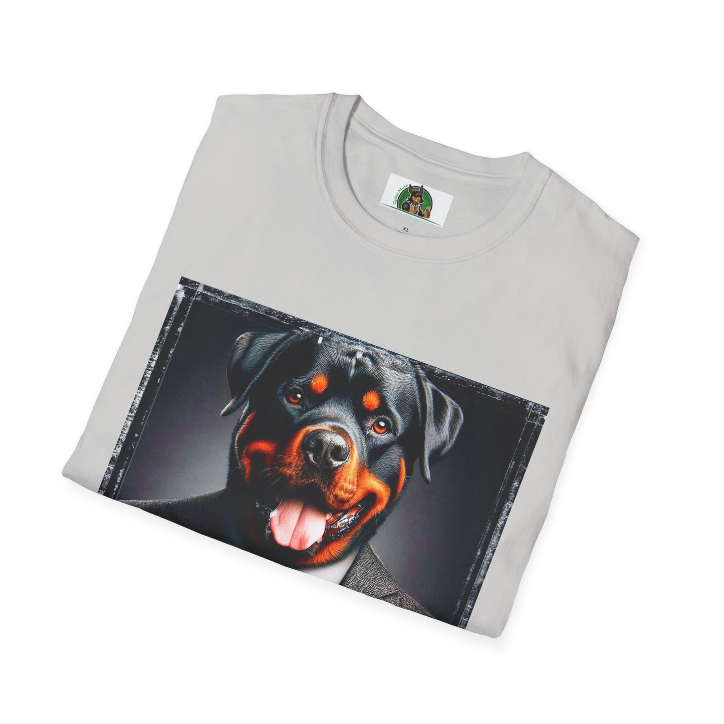 Rottweiler nice suit shirt
