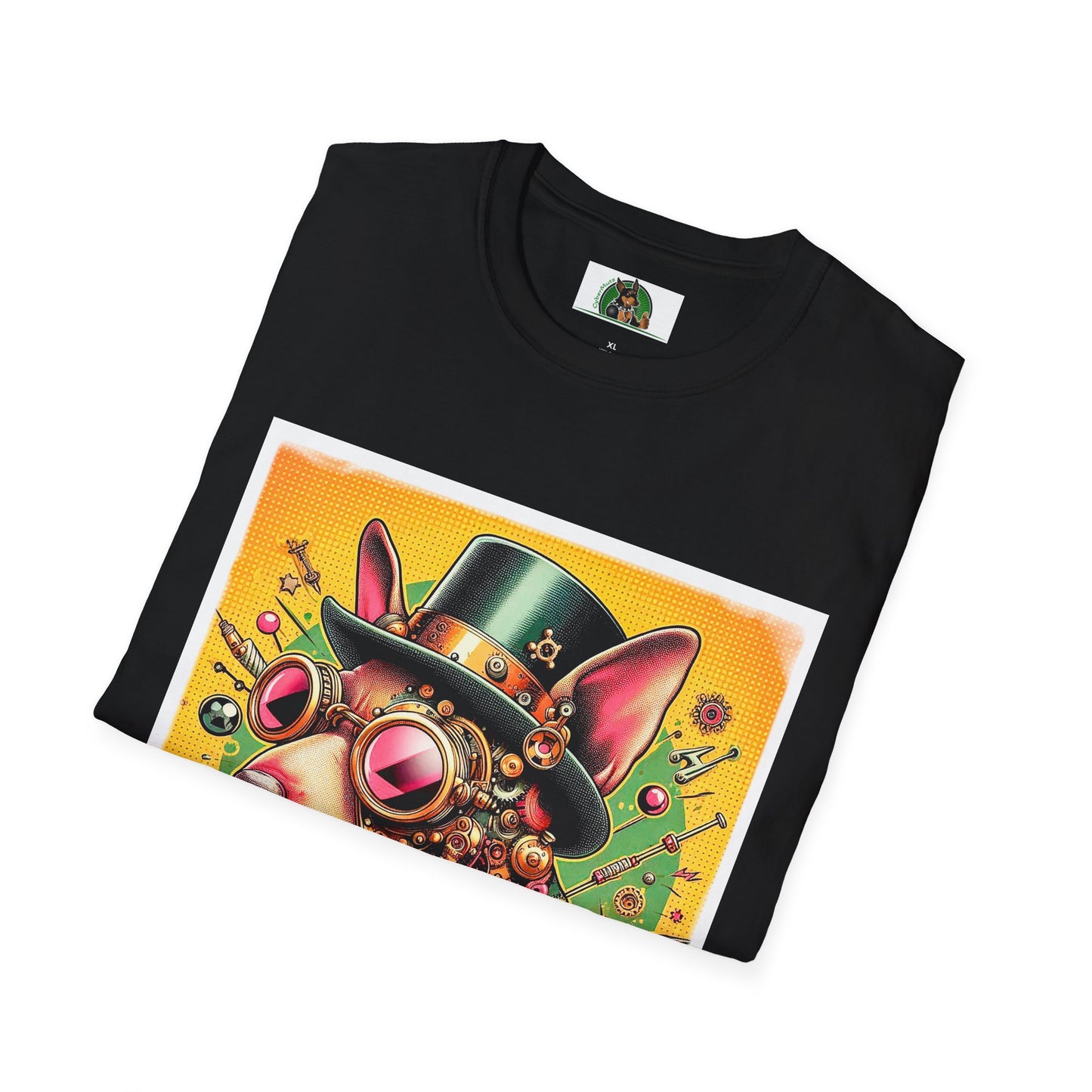 Min Pin T-Shirt steampunk cutie T-Shirt Printify