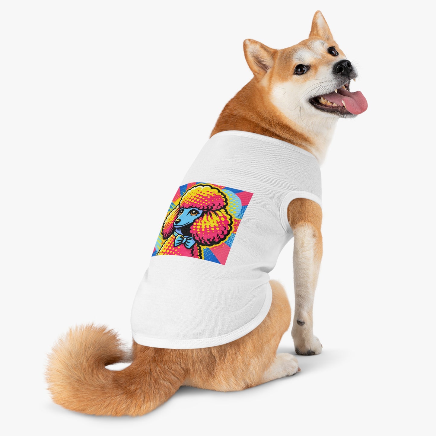 Pet Tank Top Poodle Pets Printify