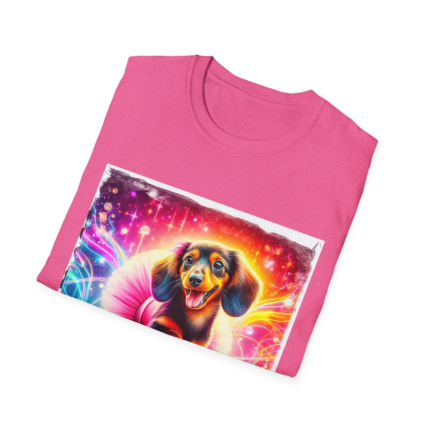 Dachshund dancing ballerina t shirt