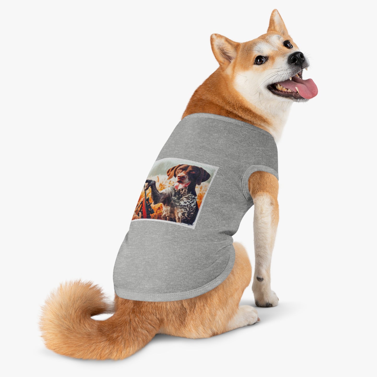 Wacky Pet Tank Top German Shorthaired Pointer violin playing t shirt