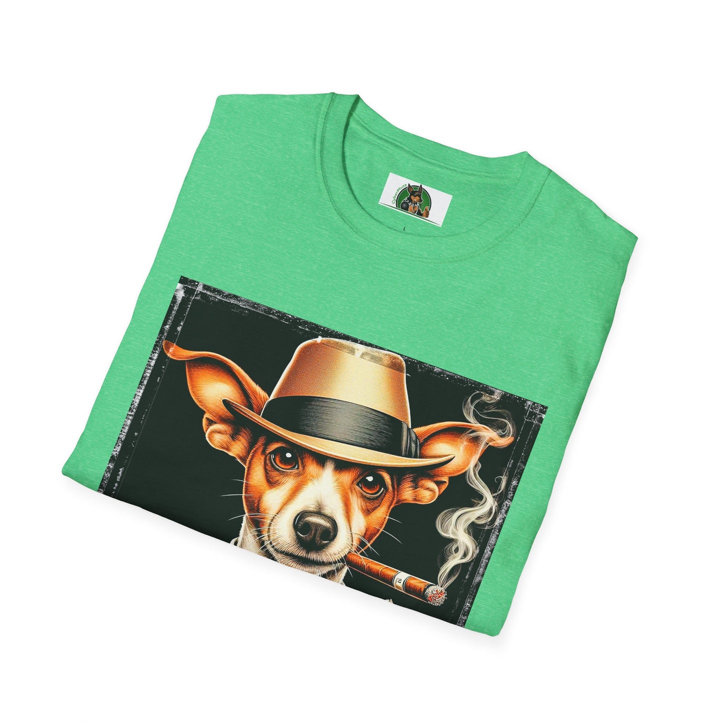 Rat Terrier T-Shirt cigars and whiskey