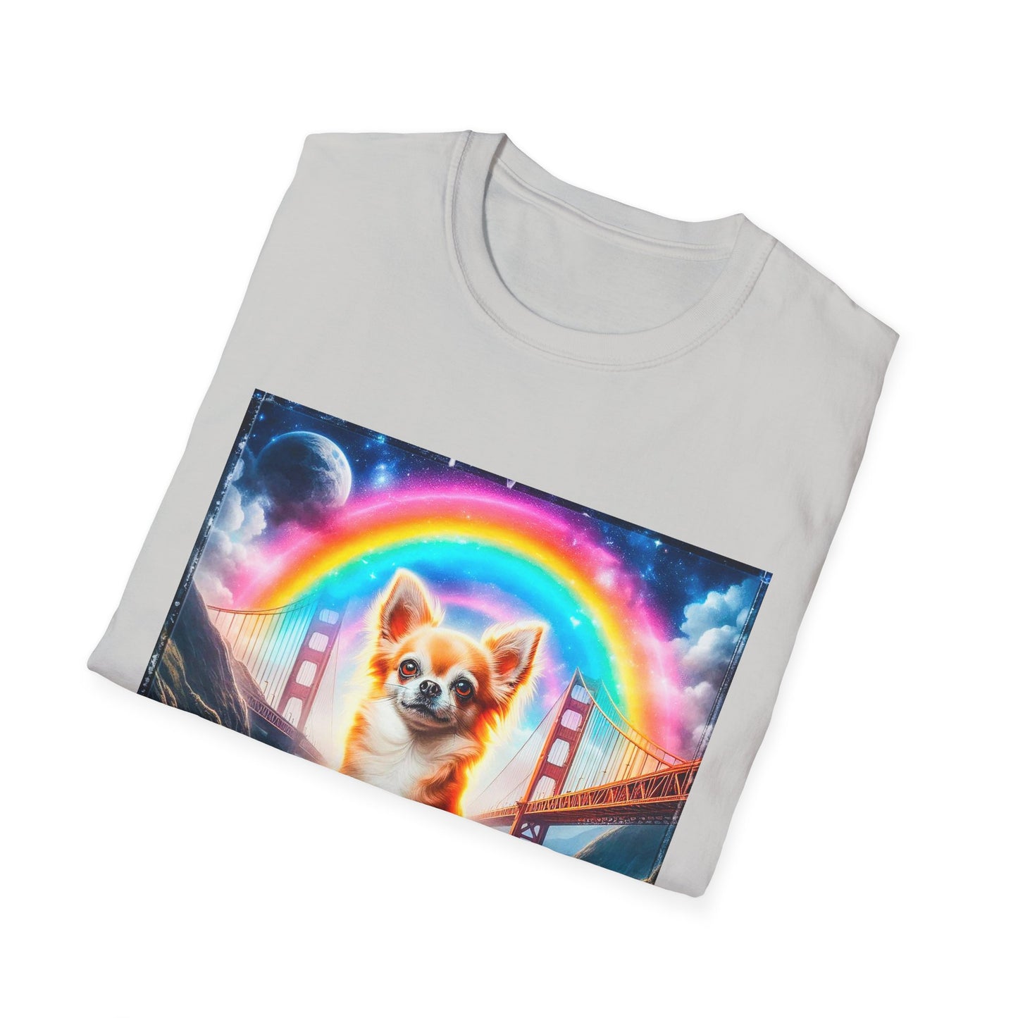 Chihuahua rainbow bridge t shirt