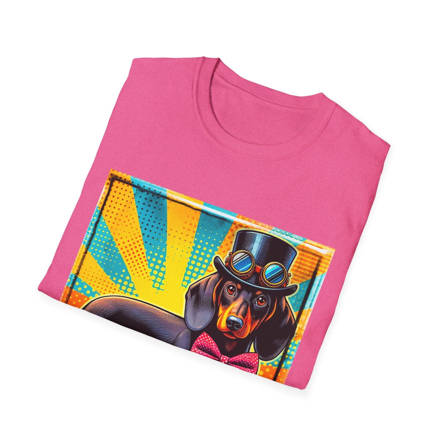 Dachshund pretty bowtie t shirt