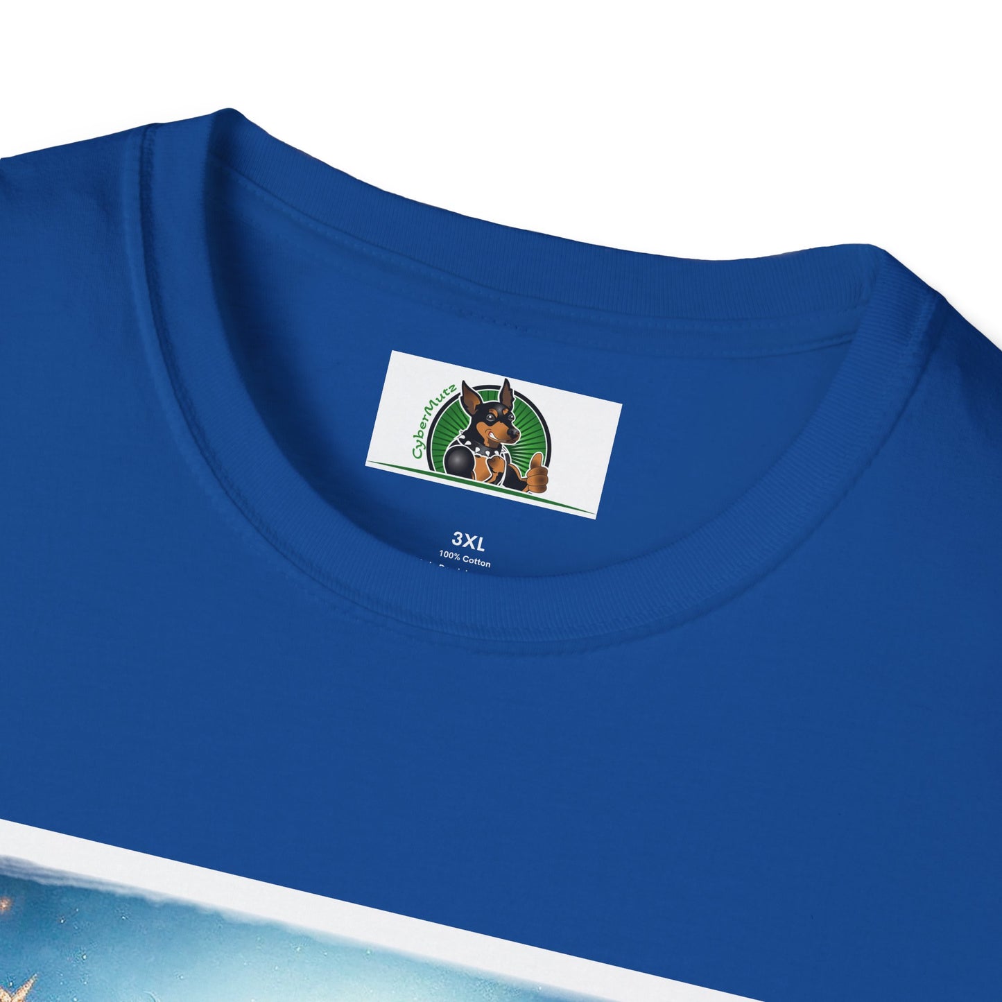 Min Pin T-Shirt pretty Angel T-Shirt Printify