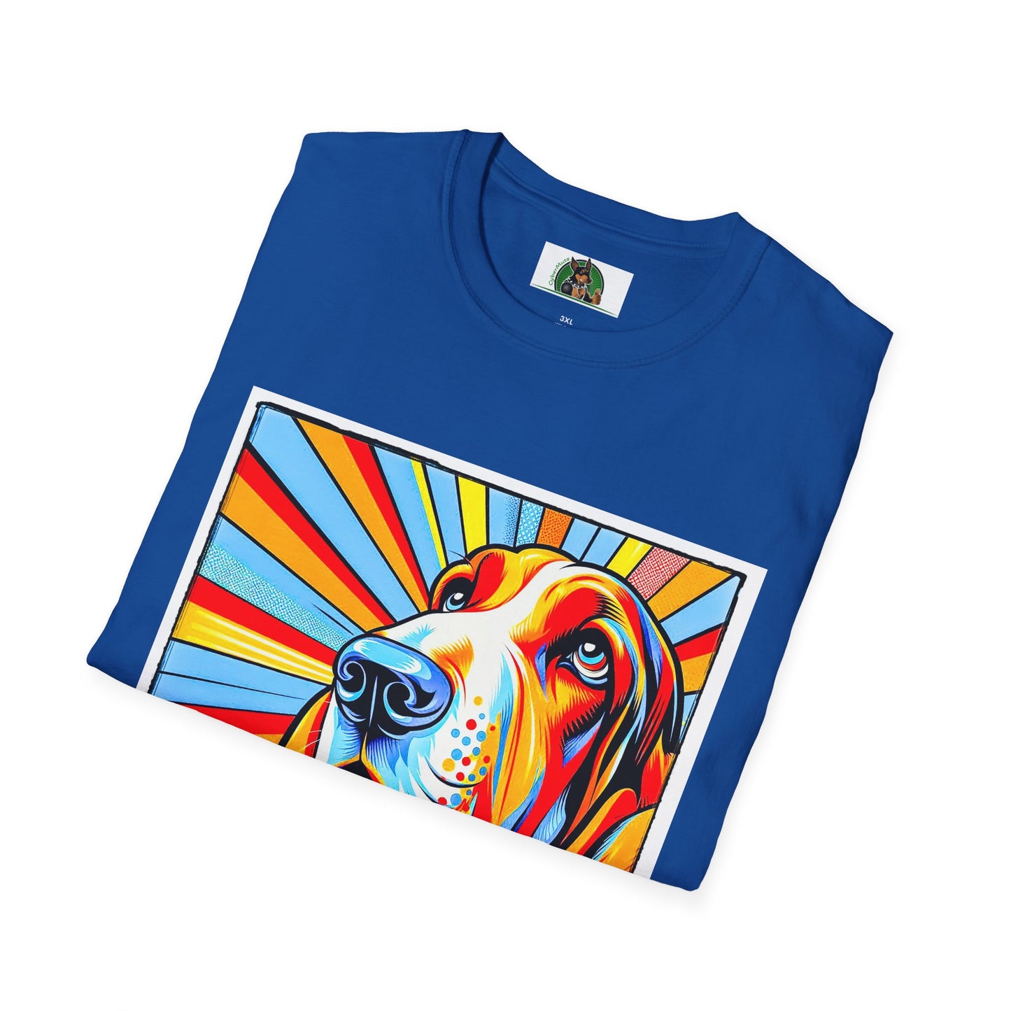 Basset Hound Pop Art Shirt T-Shirt Printify