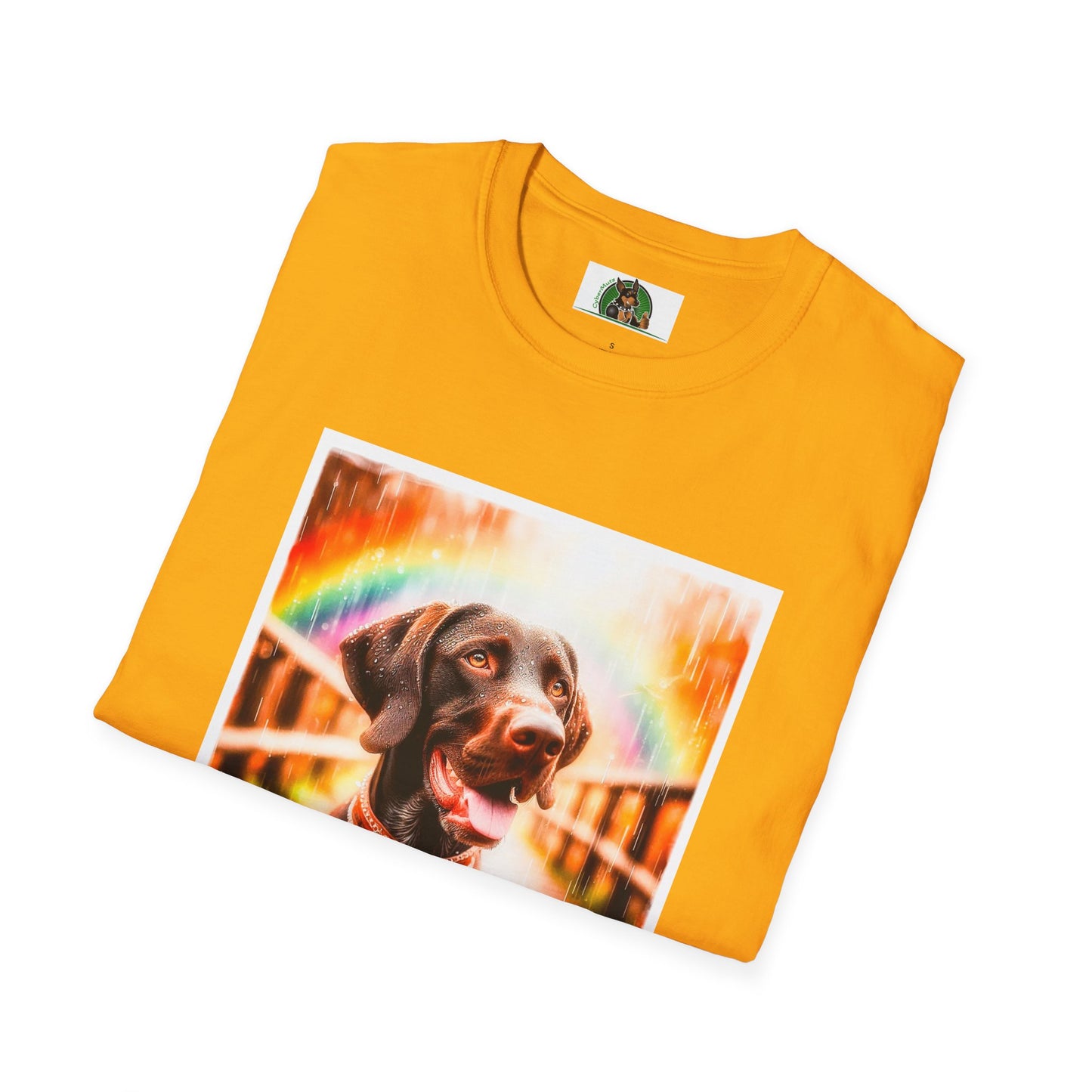 German Shorthaired Pointer rainy day t shirt