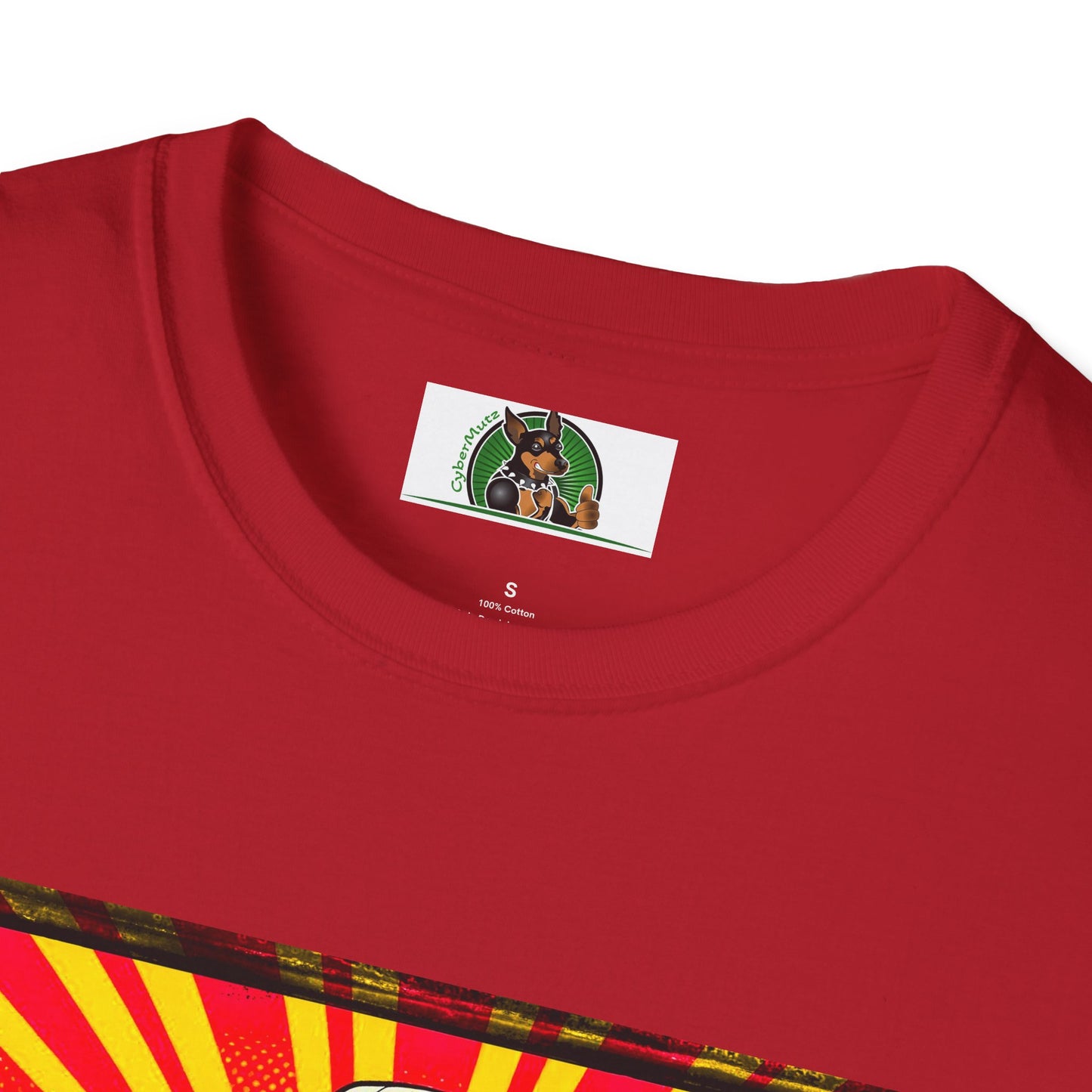 Dalmatian colorful surfing t shirt