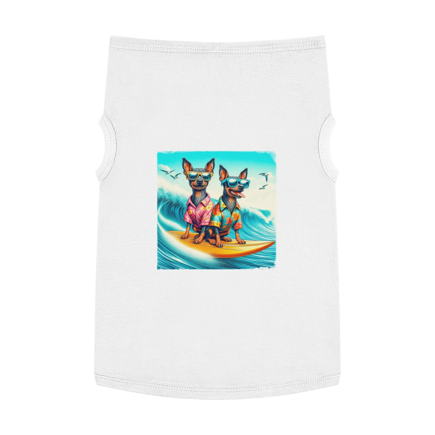 Mexican Hairless surfimg cutie shirt Pets Printify XL White