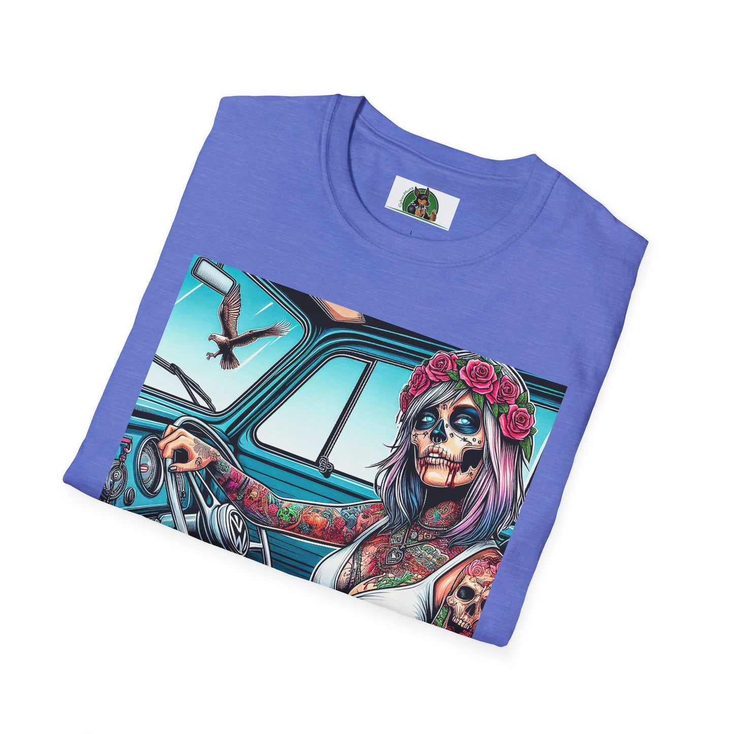 Zombie Girl T-Shirt Printify