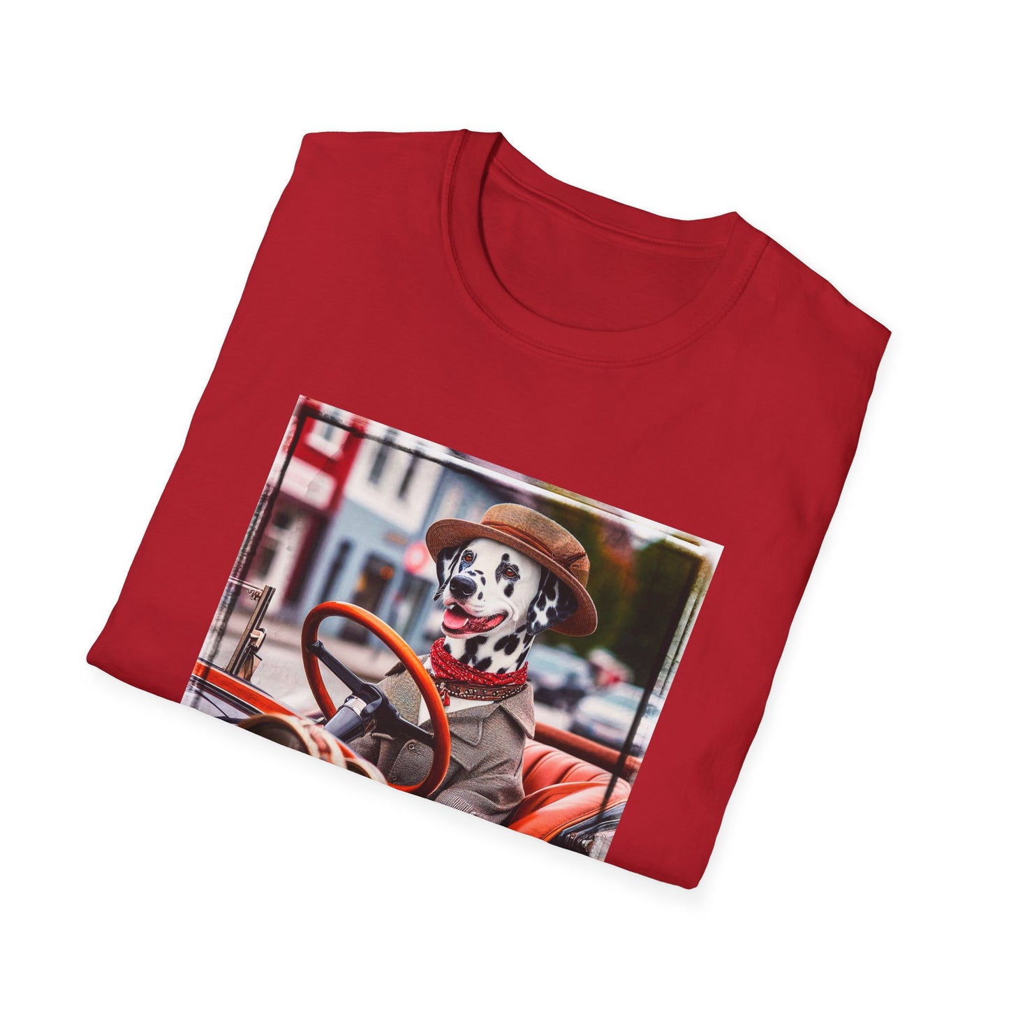 Dalmatian driving and cruising t shirt