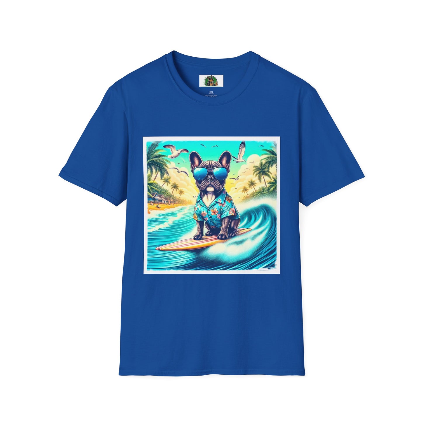French Bulldog T-Shirt Printify XS Royal