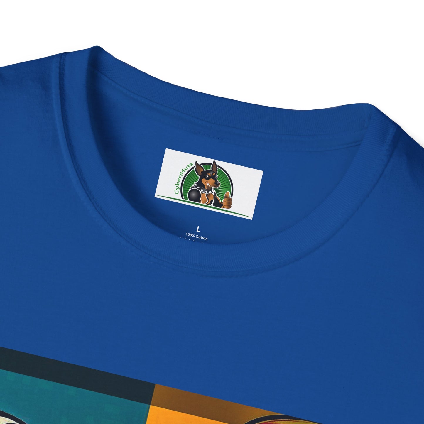 Basset Hound Couple Pop Art Pic T-Shirt Printify