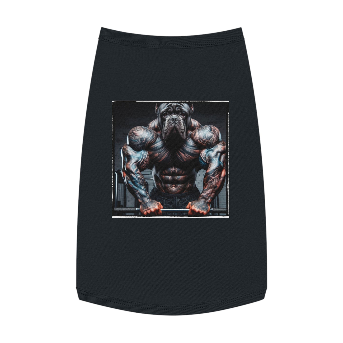 Pet Tank Top Cane Corso Super Buffed Pets Printify L Black