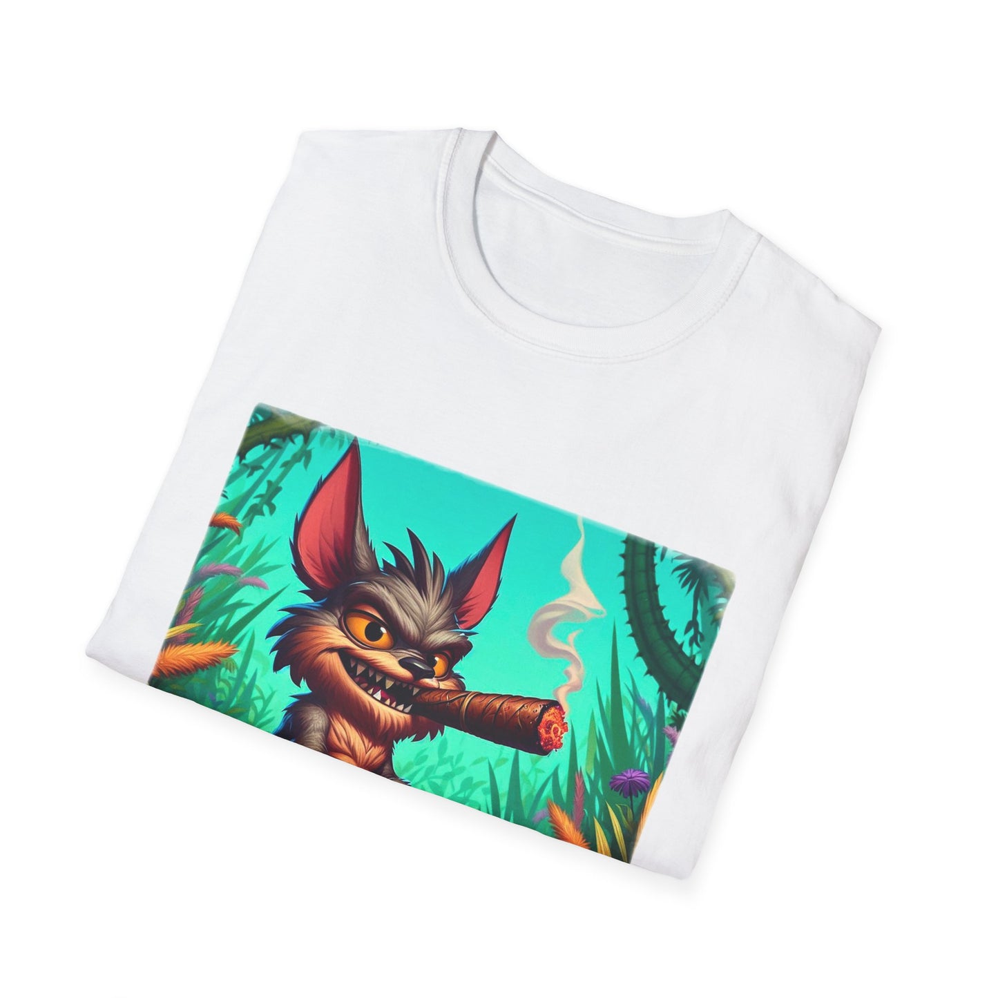 Chupacabra skipping t shirt T-Shirt Printify
