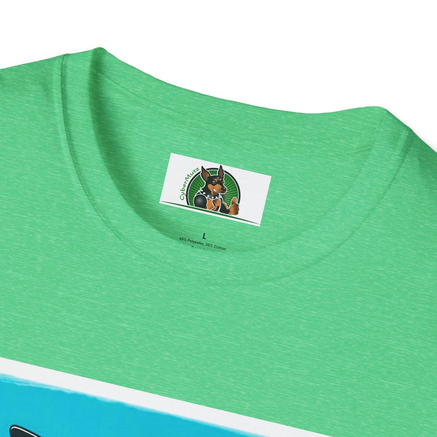 Min Pin T-Shirt small surfer T-Shirt Printify