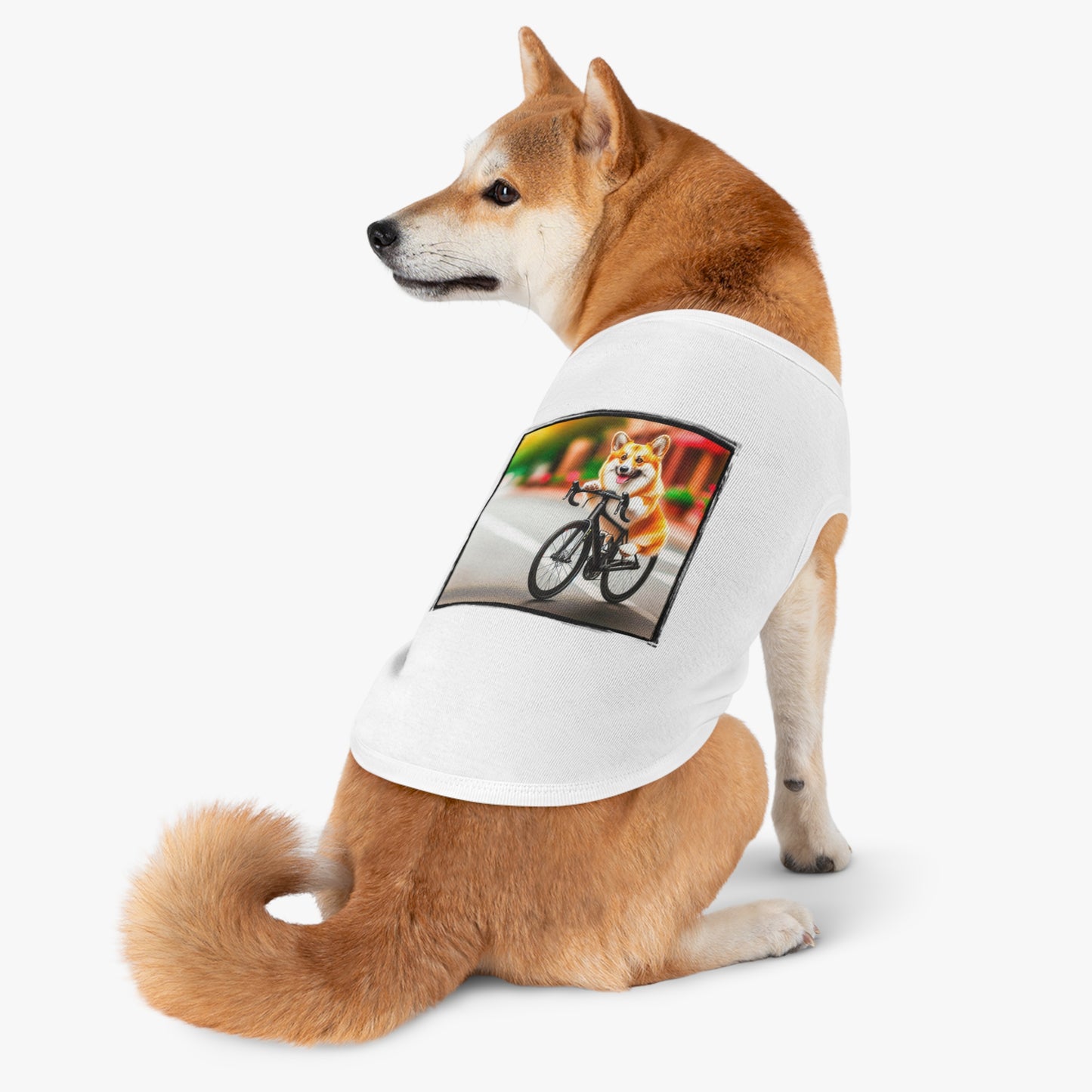 Pet Tank Top Pembroke Welsh Corgi Pets Printify