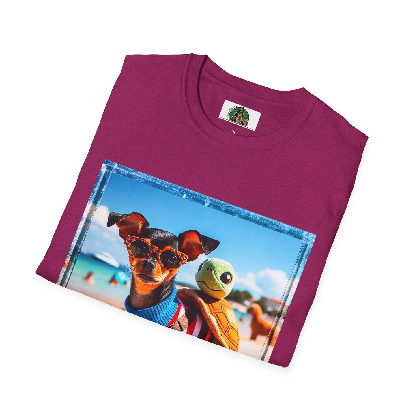 Min Pin T-Shirt beach day