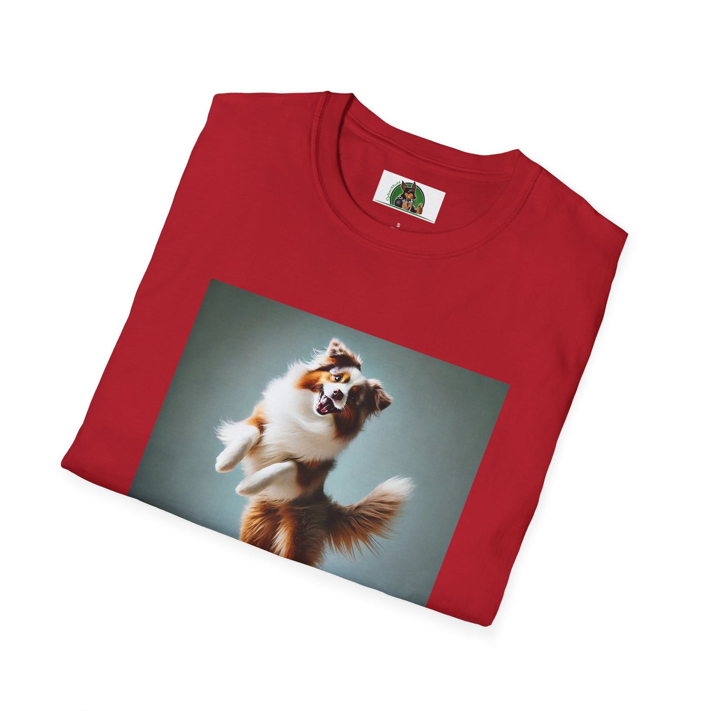 Dog Lover T-Shirt - Dancing Dog Australian Shepherd