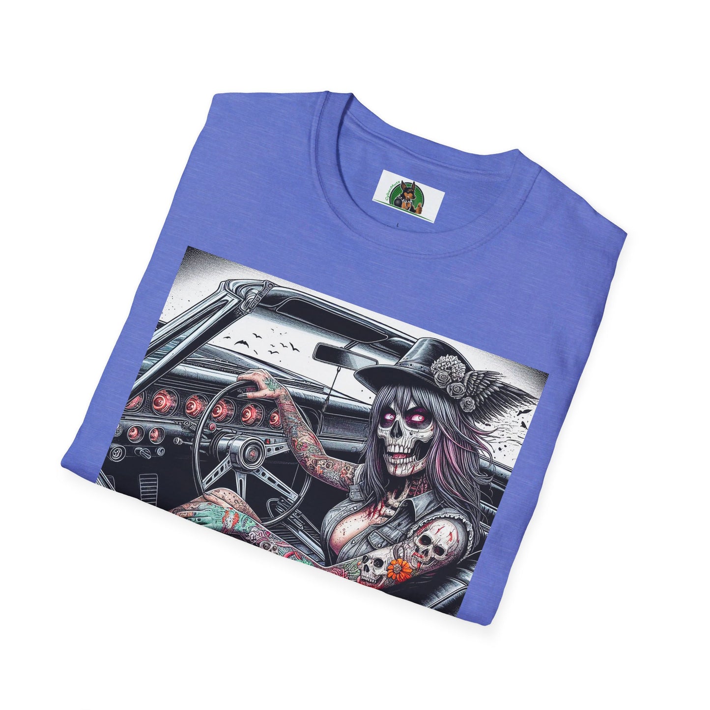 Zombie Girl T-Shirt Printify