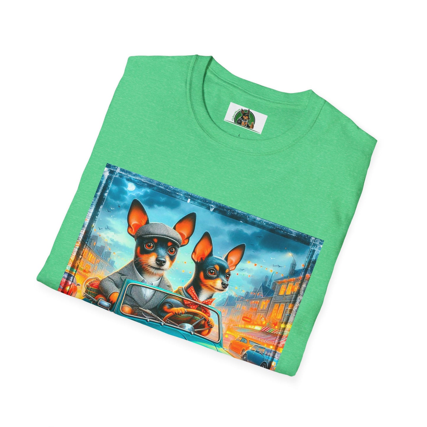 Wacky Rat Terrier T-Shirt married couple