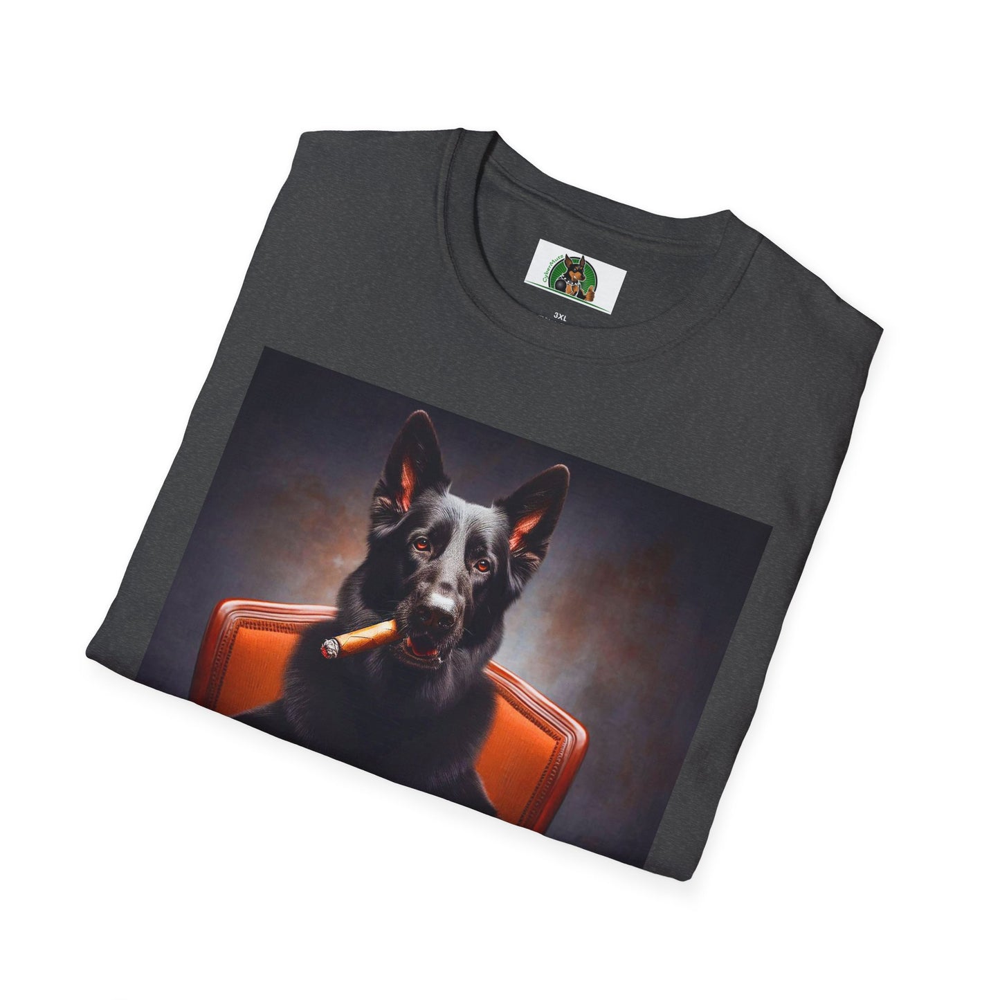 German Shepherd poker shirt T-Shirt Printify