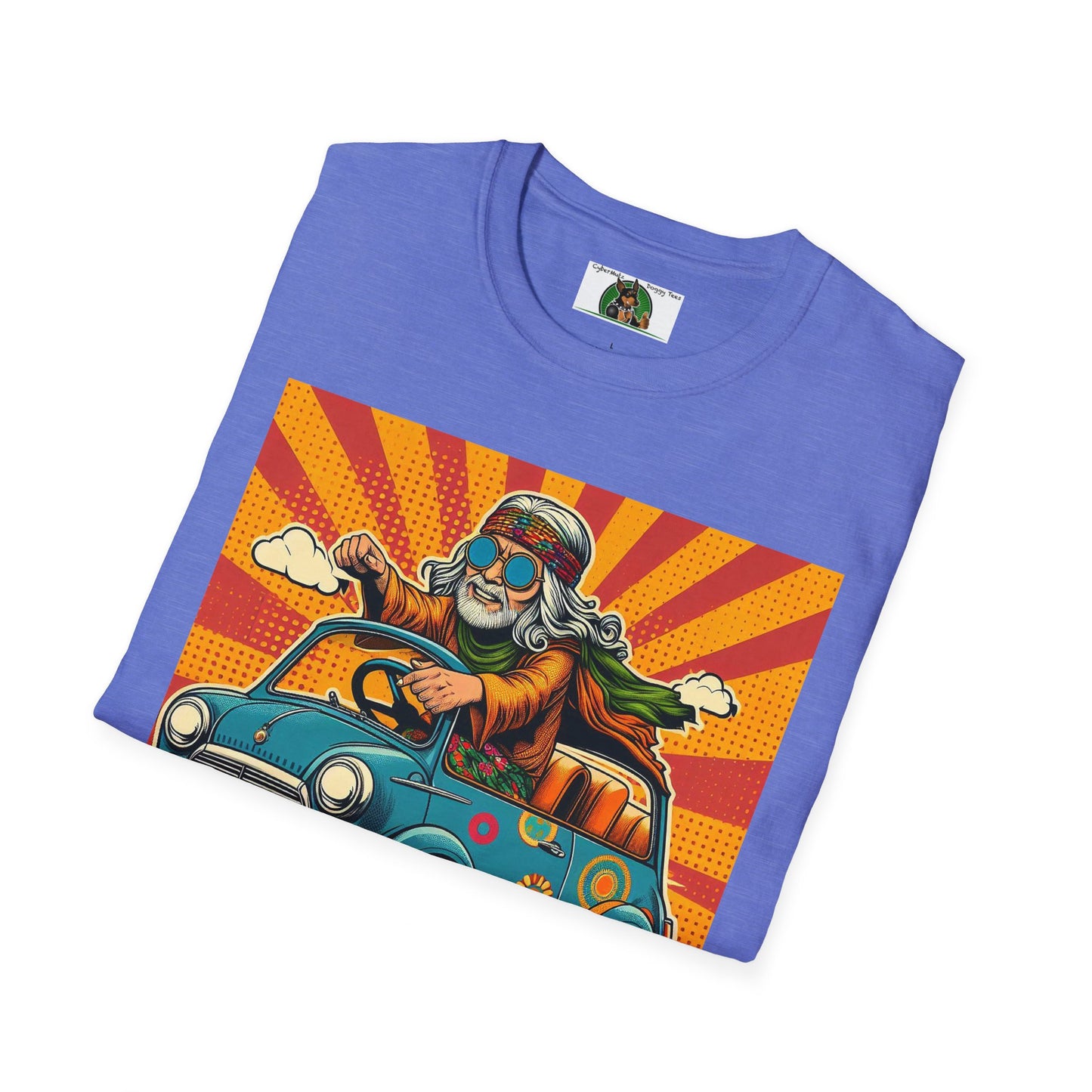Cool Old Wacky Dude T-Shirt Printify