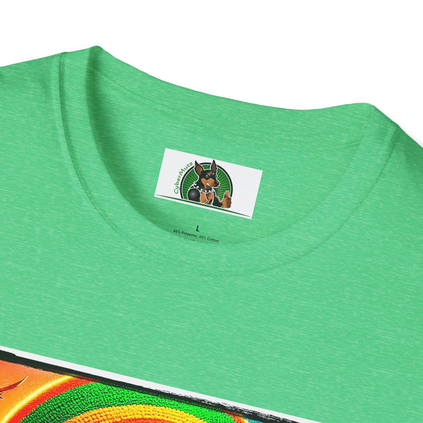 Basset Hound Playing Guitar T-Shirt Printify