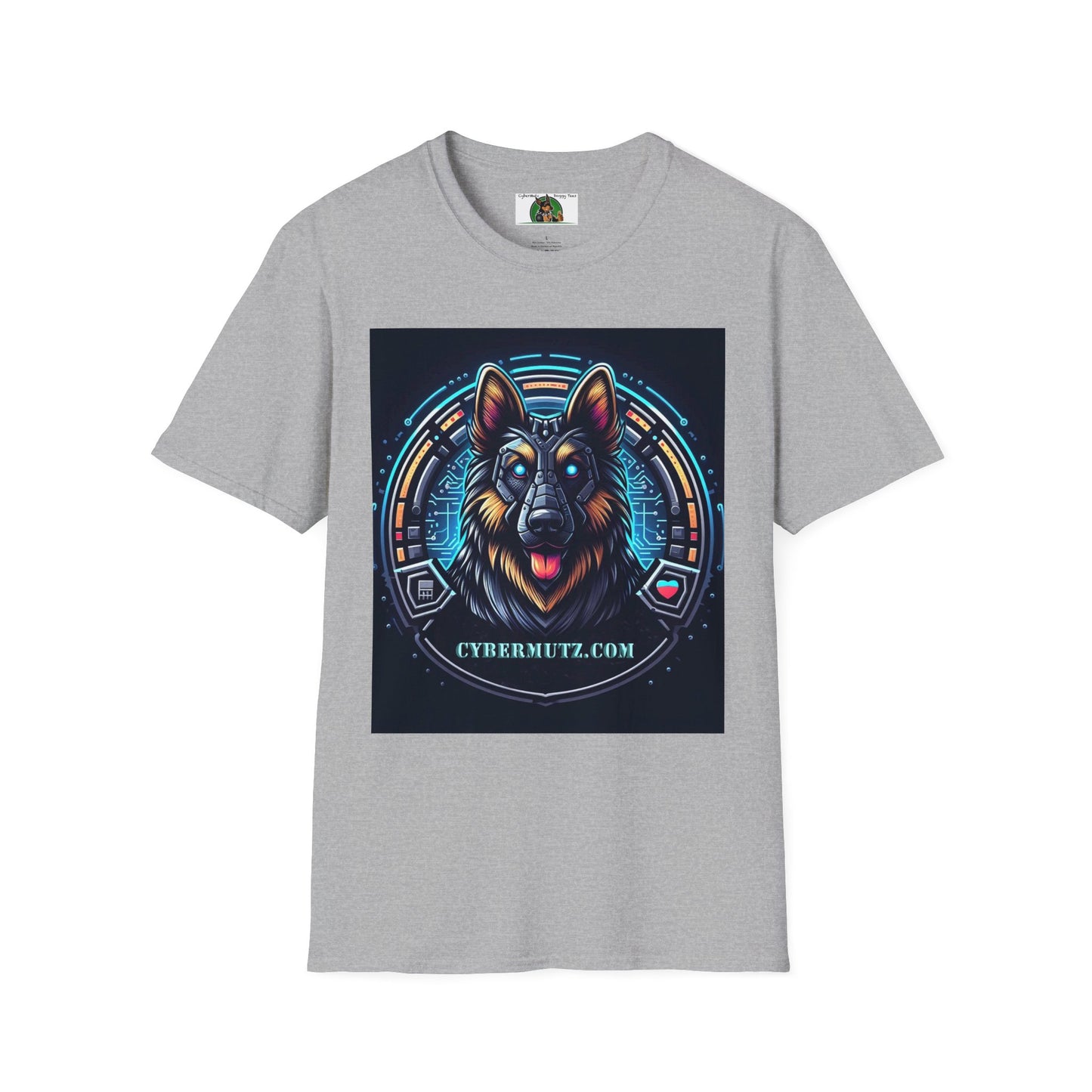 CyberMutz.Com Unisex Softstyle T-Shirt T-Shirt Printify S Sport Grey