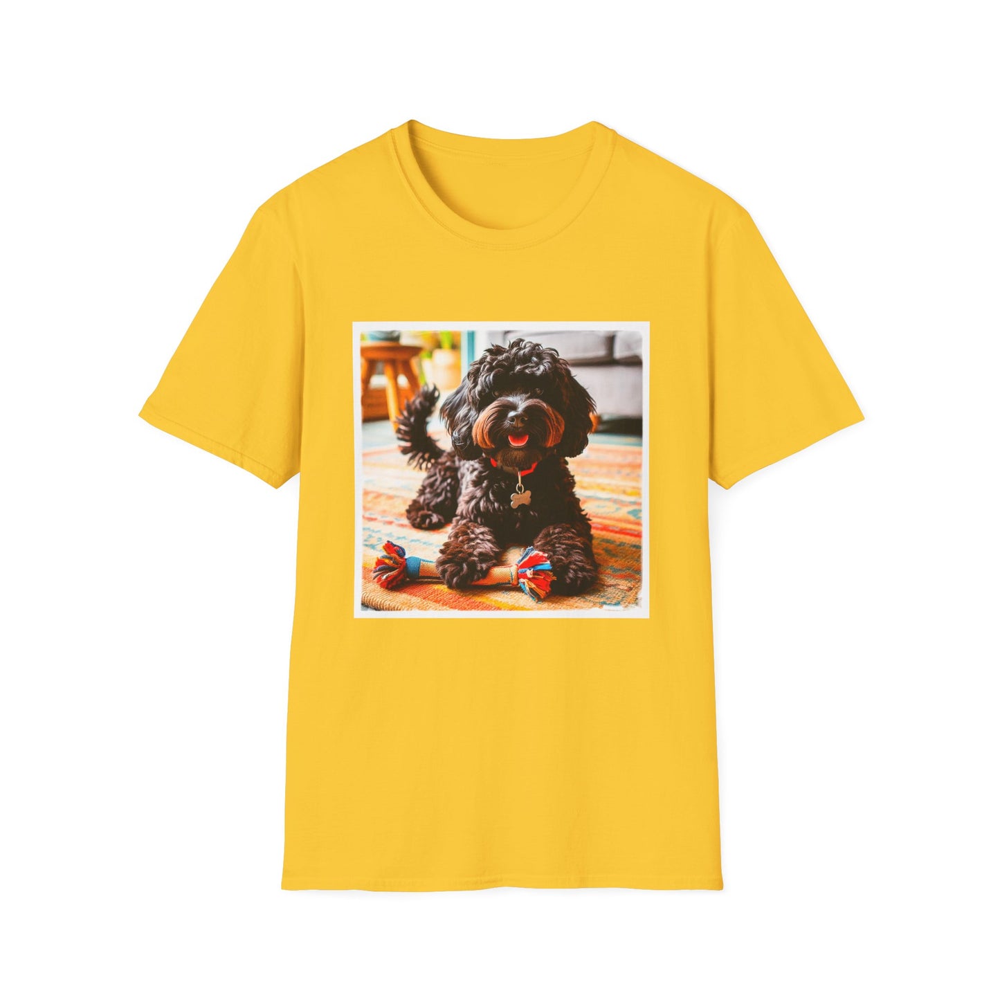 CockerPoo happy smiling t shirt T-Shirt Printify S Daisy