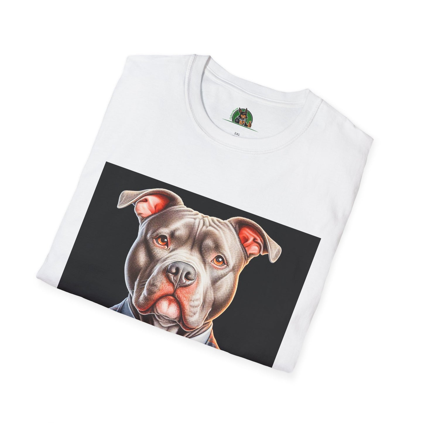 Pit Bull professional business man shirt T-Shirt Printify