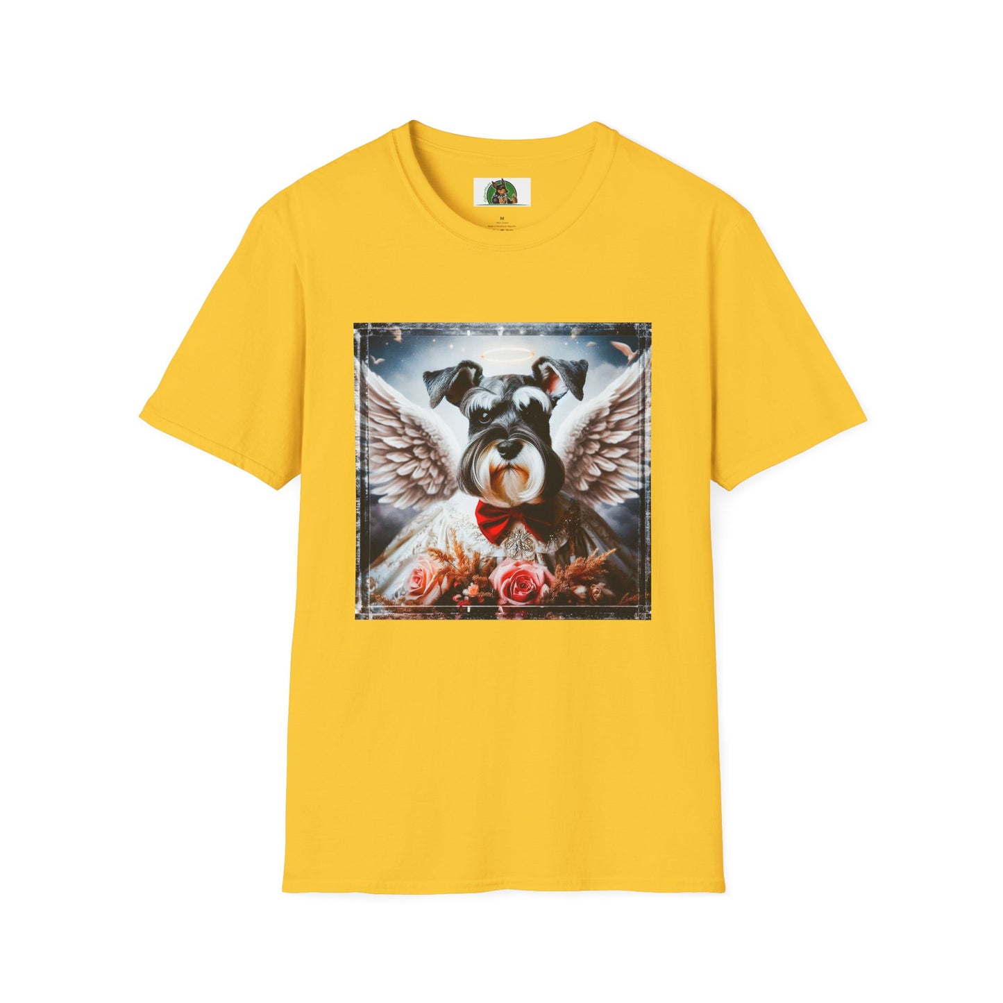 Miniture Schnauzer heavenly Angel shirt T-Shirt Printify S Daisy