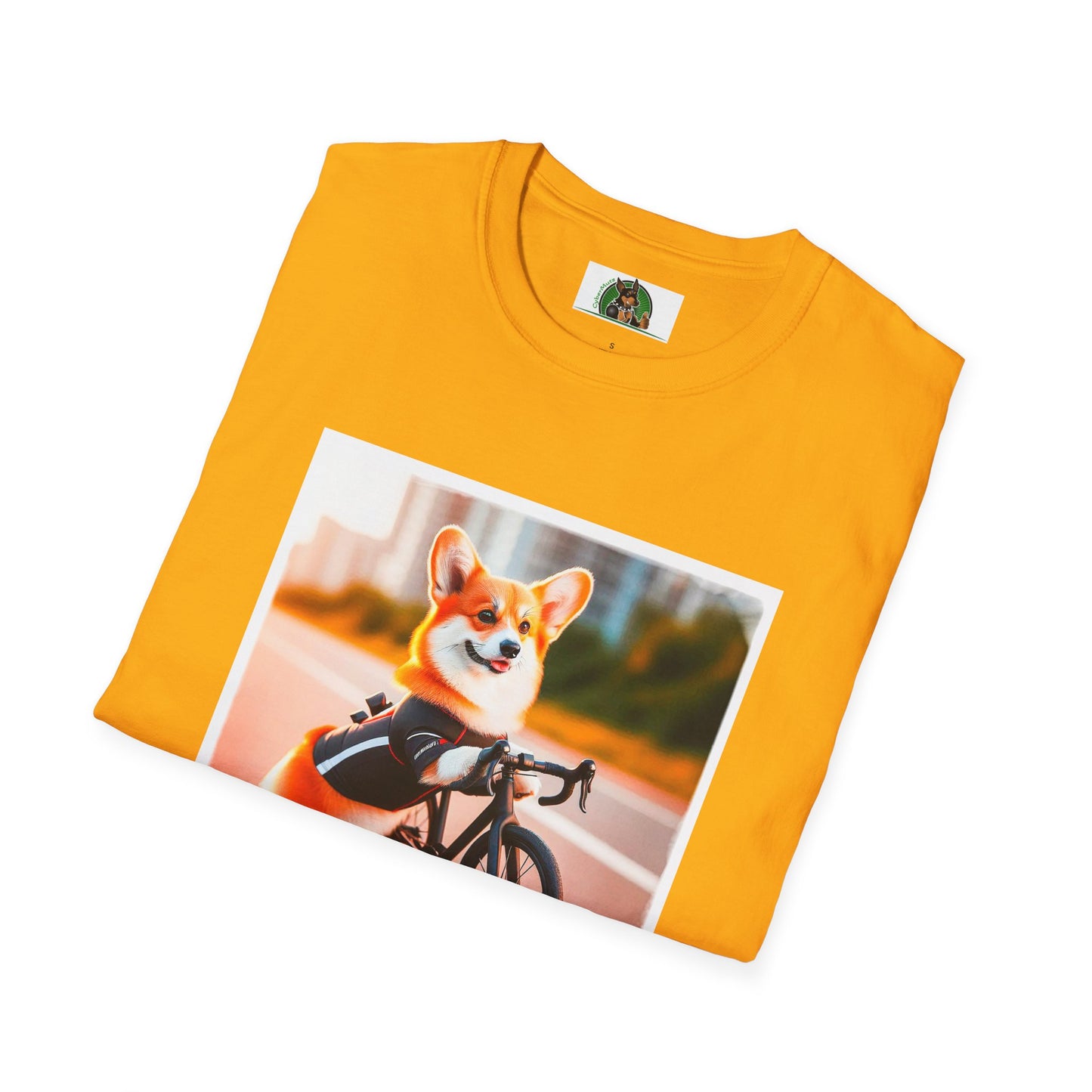 Pembroke Welsh Corgi tiny bike shirt