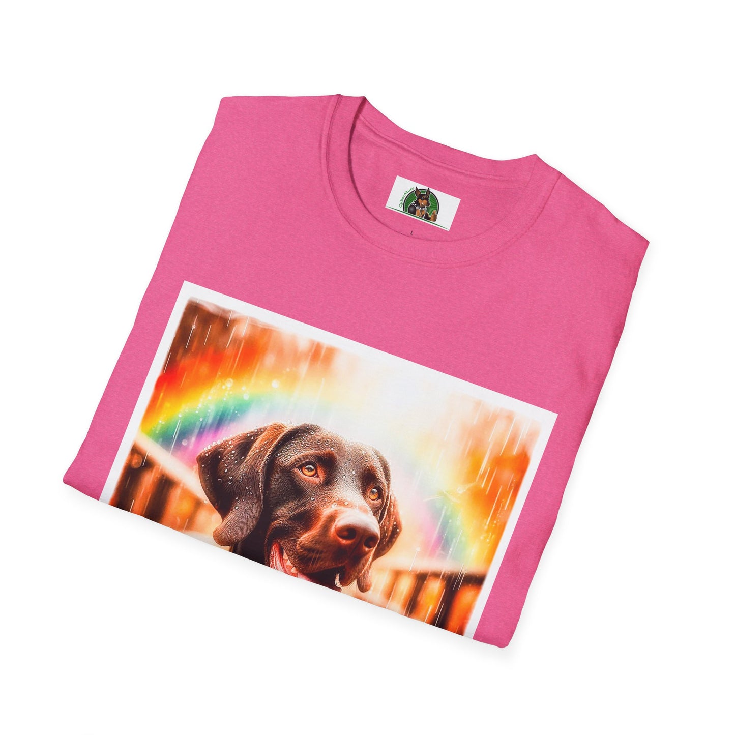 German Shorthaired Pointer rainy day t shirt