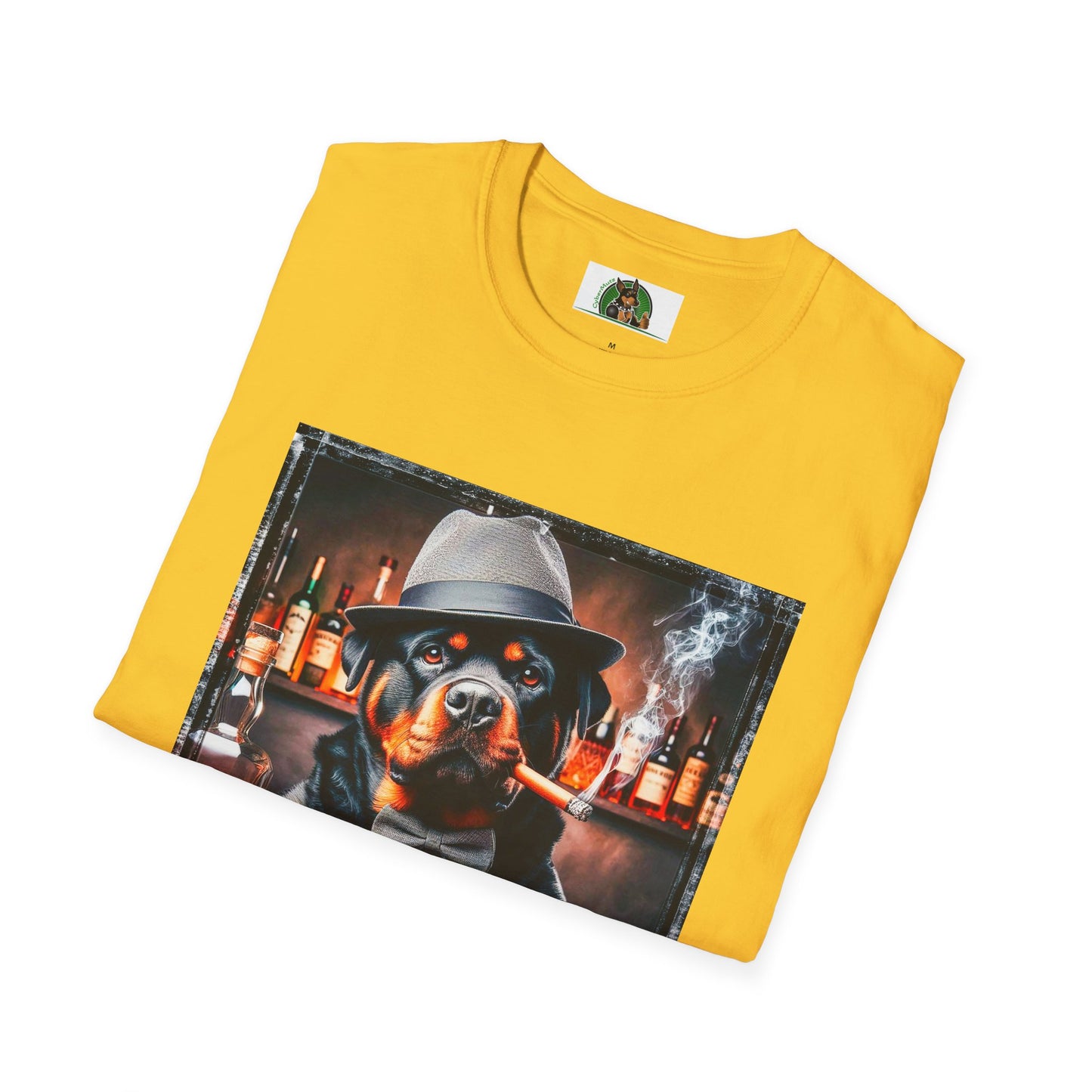 Rottweiler smoking a cigar shirt