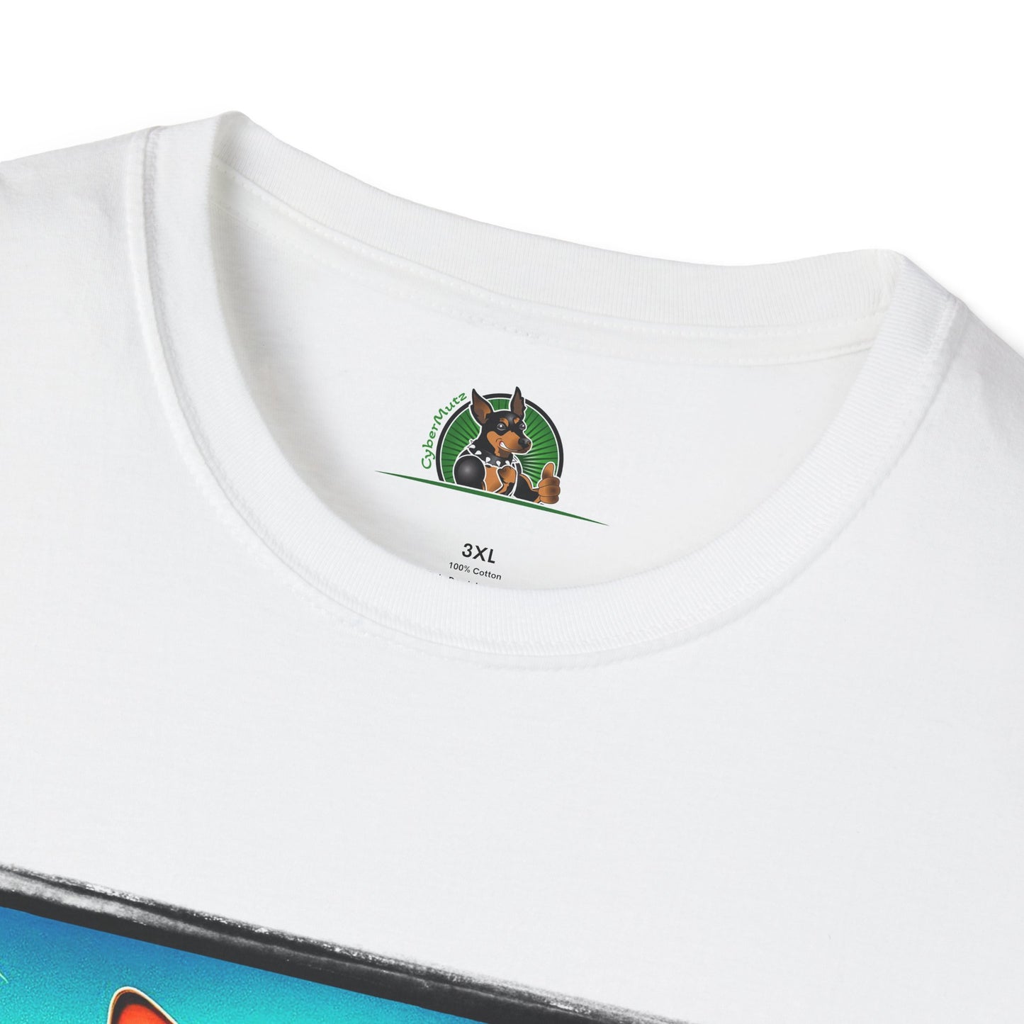 Min Pin T-Shirt Hawaiian surfing T-Shirt Printify