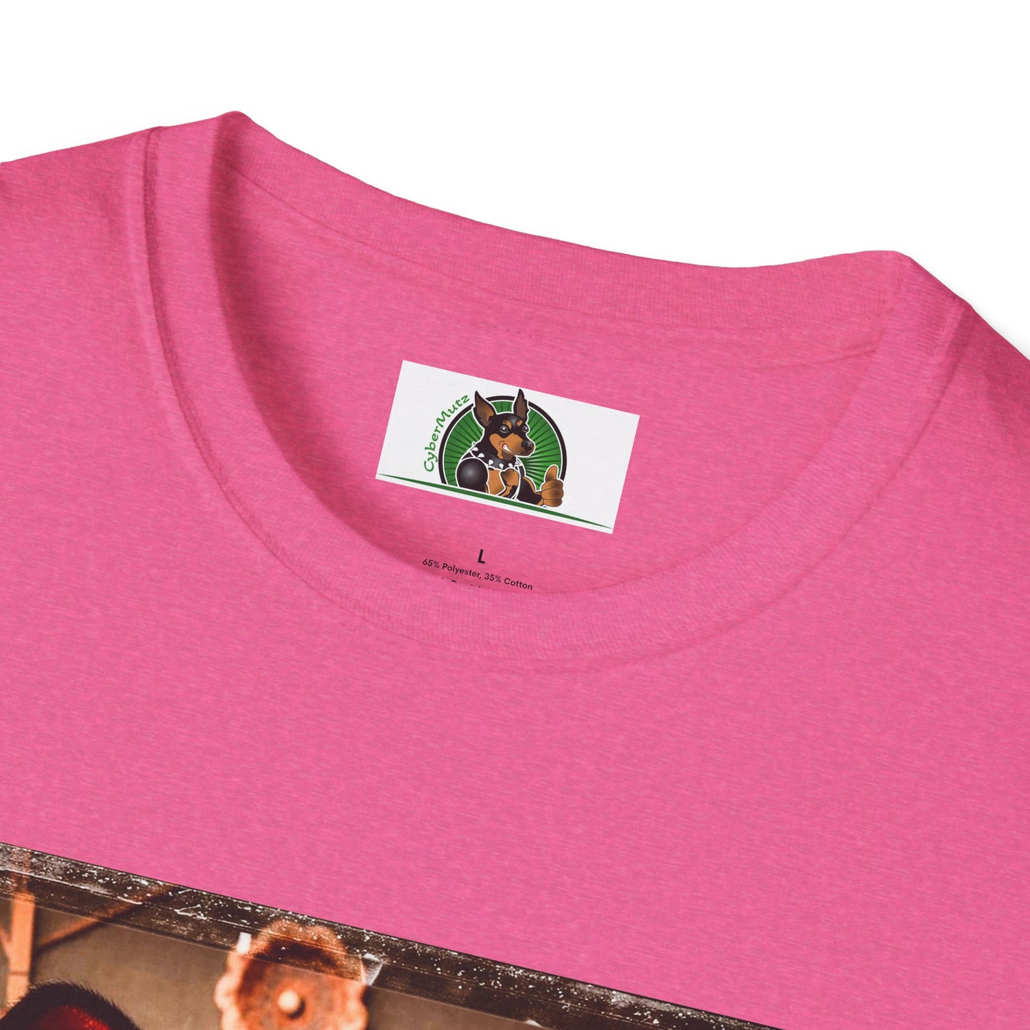 Min Pin T-Shirt hippie dude