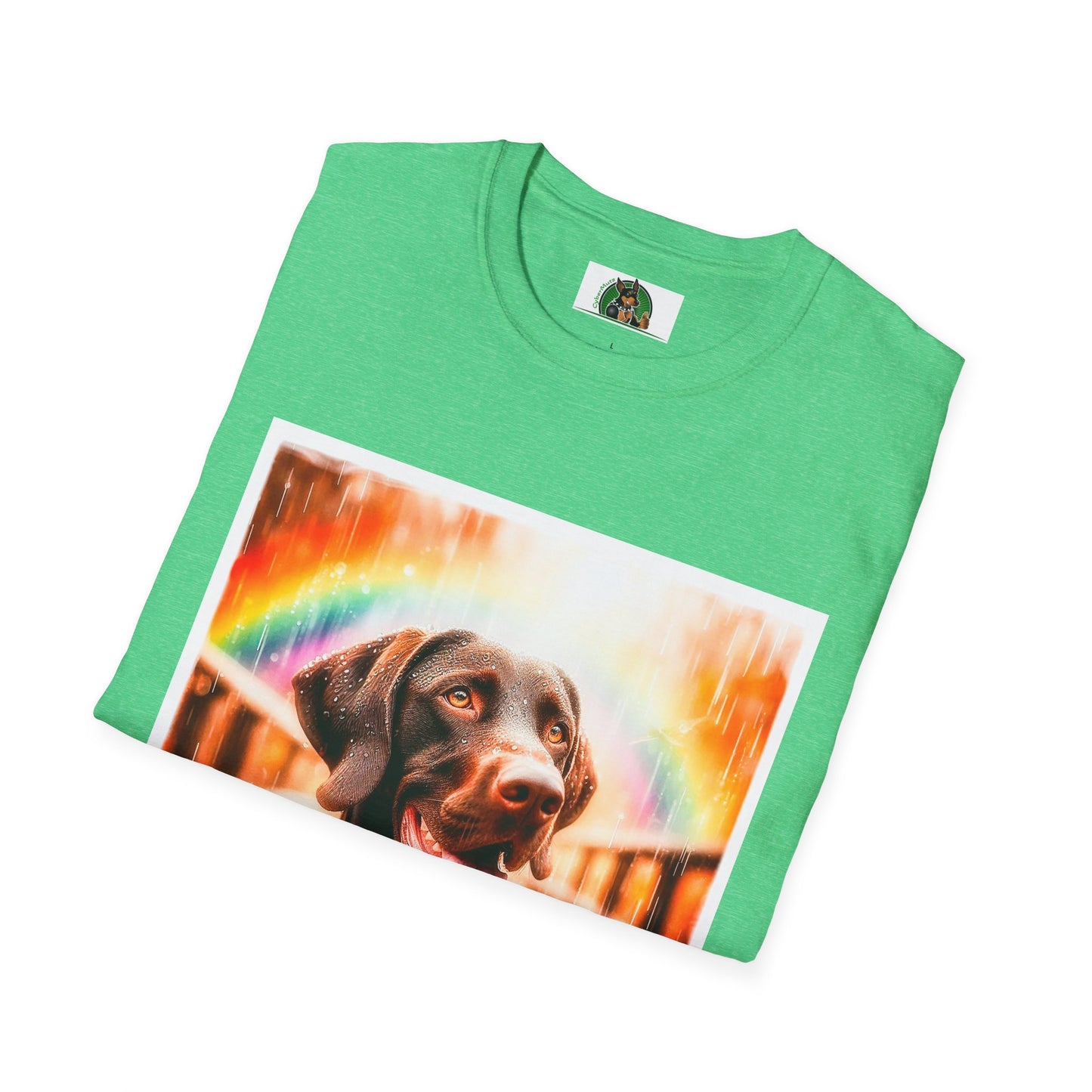 German Shorthaired Pointer rainy day t shirt